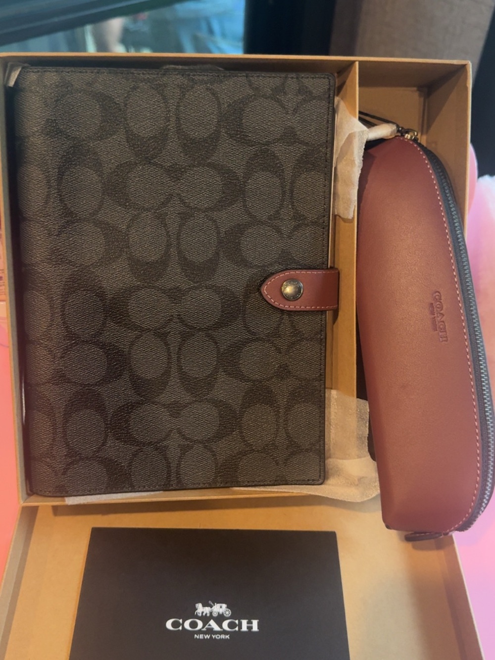COACH Notebook Set